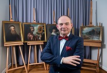 Gestohlene Gem&auml;lde - Foto: Bernd von Jutrczenka/dpa