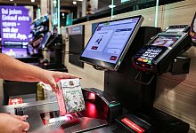 Rewe - Selbstbedienungskasse - Oliver Berg/dpa