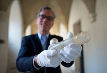 Der Glasphallus von Herford - picture alliance / dpa