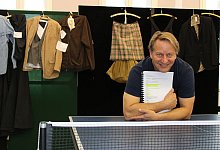 Patrick Hellenbrand Tischtennisplatte. - Raffael Giebel