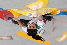 Klettersportlerin Rekabi - Rhea Kang/International Federation Of Sport Climbing/dpa