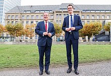 Laschet, Wüst und die Kostenexplosion in der Staatskanzlei - Rolf Vennenbernd/dpa