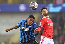 FC Br&uuml;gge - Benfica Lissabon - Bruno Fahy/Belga/dpa