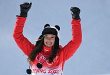 Die chinesische Freestyle-Olympiasiegerin Eileen Gu ist im kalifornischen San Francisco auf die Welt gekommen. - Angelika Warmuth/dpa