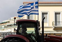Landwirte protestieren in Athen (Symbolbild) - Socrates Baltagiannis/