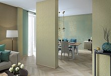 Tapeten-Kombination - Foto: Marburg/DTI/dpa-tmn