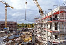 Wohnungsbau am Potsdamer Volkspark - Soeren Stache/dpa-Zentralbild/dpa