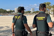Vorfall auf Mallorca nach Team-Tag der Polizei auf der Insel - Guardia Civil/Europapress/dpa