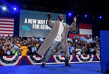 Wahlkampf in den USA - Harris - Jacquelyn Martin/AP/dpa