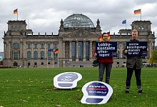 Lobbycontrol-Aktion - Zentralbild/dpa-Zentralbild/dpa