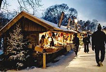 Weihnachtsmarkt auf dem Skansen-Museumsgel&auml;nde - Skansen/dpa-tmn