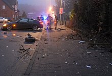 Tr&uuml;mmerfeld - FOTO: ANDREAS EICKHOFF