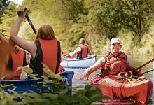 Auf den Fl&uuml;ssen der Region unterwegs - Foto: NW
