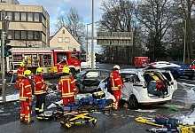 Verkehrsunfall in Kreuztal - Berthold Stamm/dpa