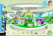 Online-Lernkurs - Foto: lernen.goethe.de/dpa