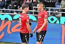 Hannover 96 - Preu&szlig;en M&uuml;nster - Swen Pf&ouml;rtner/dpa