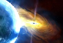 Explosion im Weltall - John A. Paice/www.johnapaice.com/University of Southampton/dpa