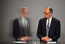 Der CDU-Vorsitzende Friedrich Merz - Sebastian Christoph Gollnow/dpa