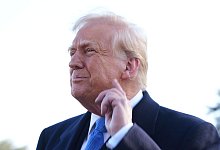 US-Trump auf dem Weg nach New Jersey - Jacquelyn Martin/AP/dpa