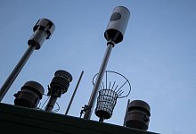 Messstation f&uuml;r Luftqualit&auml;t - Marijan Murat/dpa