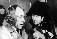 Carmen Thomas mit CDU-Generalsekret&auml;r Heiner Gei&szlig;ler - ---/dpa