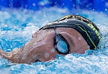 Blieb im Finale über 1500 Meter Freistil ohne Medaille: Florian Wellbrock. - Jokleindl/dpa