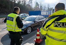 Grenzkontrollen - Harald Tittel/dpa