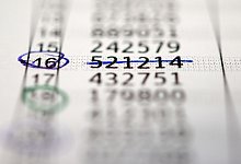 TAN-Bogen - Foto: Andrea Warnecke/dpa-tmn