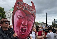 Anti-Trump-Proteste in Schottland - Aberdeen - Jan Mies/dpa