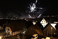 Feuerwerk auf dem Salzhof - Sven Kienscherf