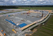 Northvolt - Baustelle - Christian Charisius/dpa