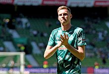 Erzielte im Testspiel gegen den FC Groningen ein Tor f&uuml;r Werder Bremen: Marvin Ducksch. - Carmen Jaspersen/dpa