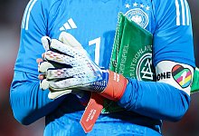 &laquo;One Love&raquo;-Binde - Christian Charisius/dpa