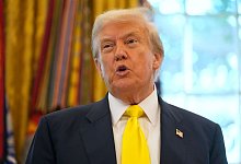 Donald Trump - Mark Schiefelbein/AP/dpa