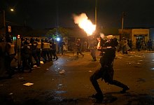 Proteste in Peru - Guadalupe Pardo/AP/dpa