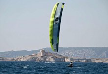 Paris 2024 - Kitesurfen - Christophe Simon/AFP/dpa