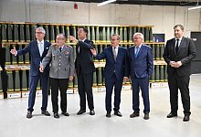 Neues Artilleriewerk von Rheinmetall - Julian Stratenschulte/dpa