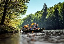 Paddeln auf der Berounka - Jan Kasl/Czech Tourism/dpa-tmn