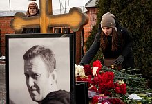 Gedenken an Kremlgegner Nawalny - Uncredited/AP/dpa