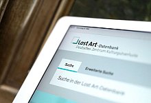 Illustration - Lost-Art-Datenbank - Marijan Murat/dpa
