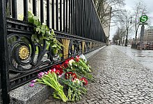 Nach dem Anschlag in Moskau - Trauer in Berlin - Ilja Roschkow/Russische Botschaft Berlin/dpa