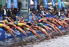 ITU World Triathlon Series in Hamburg - Markus Tischler/dpa