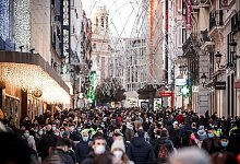 Menschenmasse - Foto: Indira/DAX/ZUMA/dpa/Symbolbild