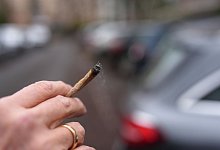 Cannabis im Stra&szlig;enverkehr - Marcus Brandt/dpa