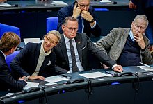 AfD-Chefs Weidel und Chrupalla - Kay Nietfeld/dpa