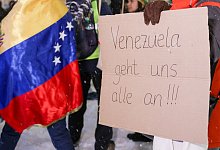 Demonstrationen nach US-Angriffe auf Venezuela - Hamburg - Bodo Marks/dpa