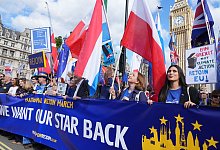 Protest in London - Jeff Moore/PA Wire/dpa