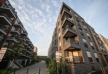 Wohnhäuser - Oliver Berg/dpa