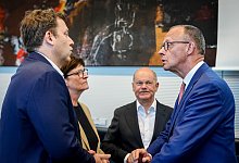 SPD-Bundestagsfraktionssitzung - Kay Nietfeld/dpa