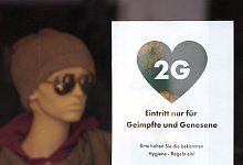 2G-Regel im Einzelhandel - Foto: Soeren Stache/dpa-Zentralbild/dpa